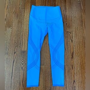 Fanka Body Sculpt Reversible Compression Leggings M Blue Butt Lift Shaping
